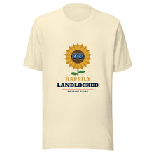 Load image into Gallery viewer, Happily Landlocked Tee in Natural, front
