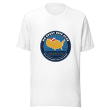 Load image into Gallery viewer, No Coast Dive Club Tee in White, front
