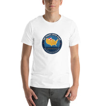Load image into Gallery viewer, No Coast Dive Club Tee in White, on a man
