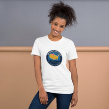 Load image into Gallery viewer, No Coast Dive Club Tee in White, on a woman
