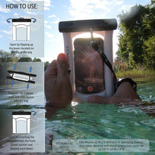 Load image into Gallery viewer, Float Phone Dry Bag with Armband
