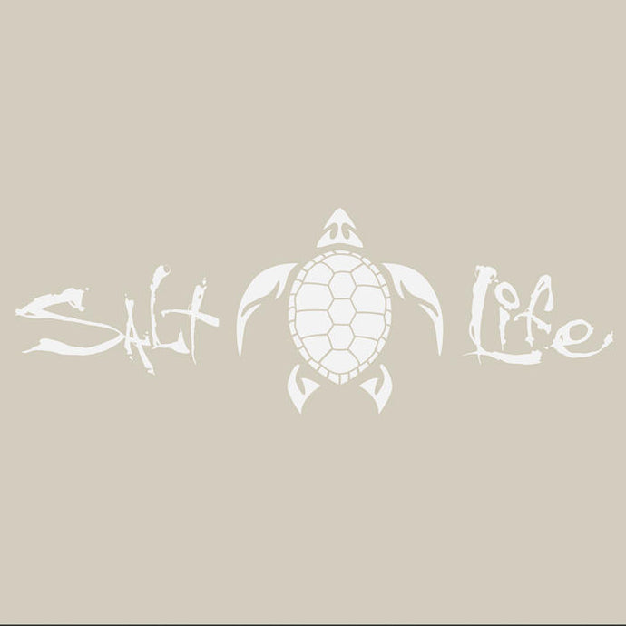 Salt Life Signature Turtle Decal 6